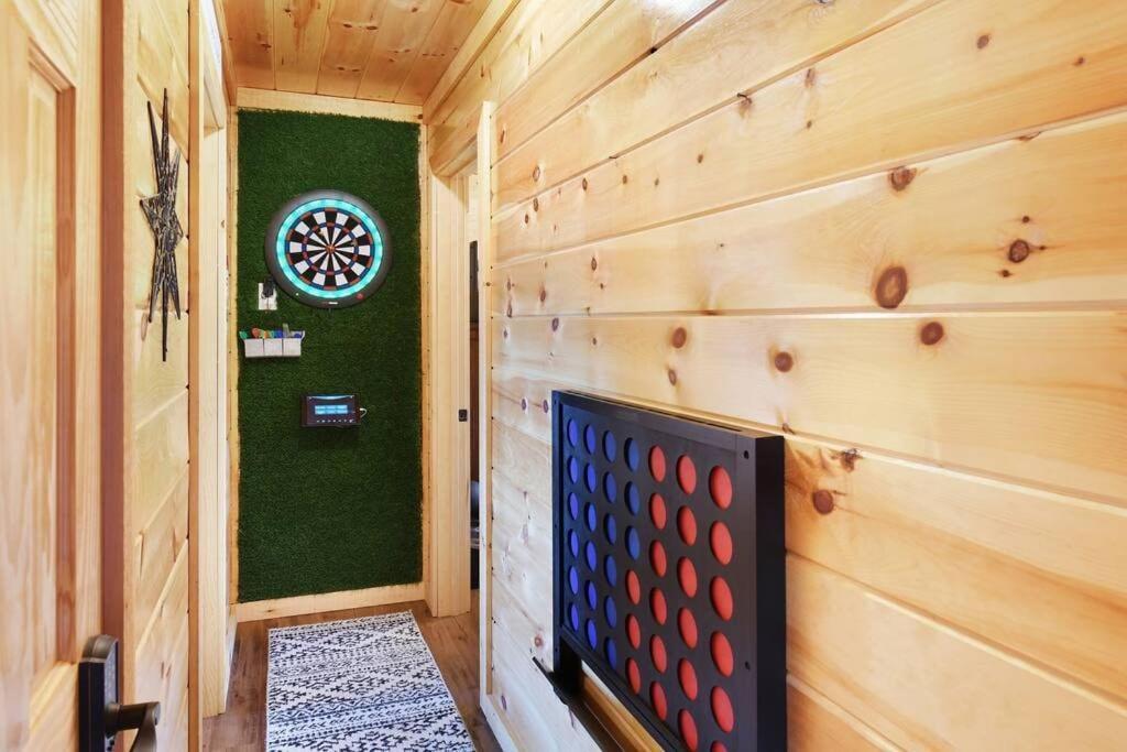 Enchanted Forest Cabin And Teepee! Lights & Laser Show! Private Hot Tub! Unique Stay! Sevierville Exteriör bild